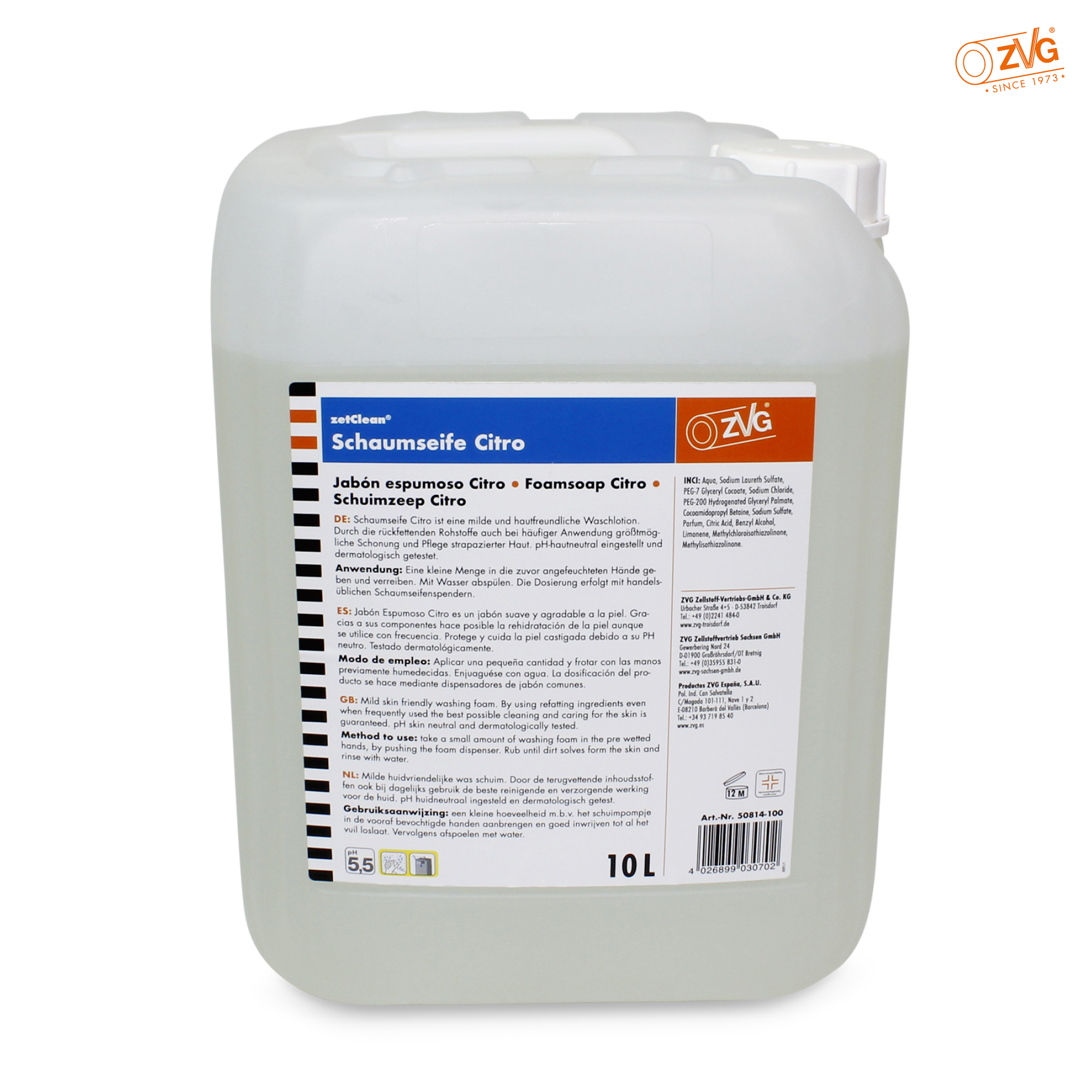 Schaumseife citro 10l Schaumseife citro 10l