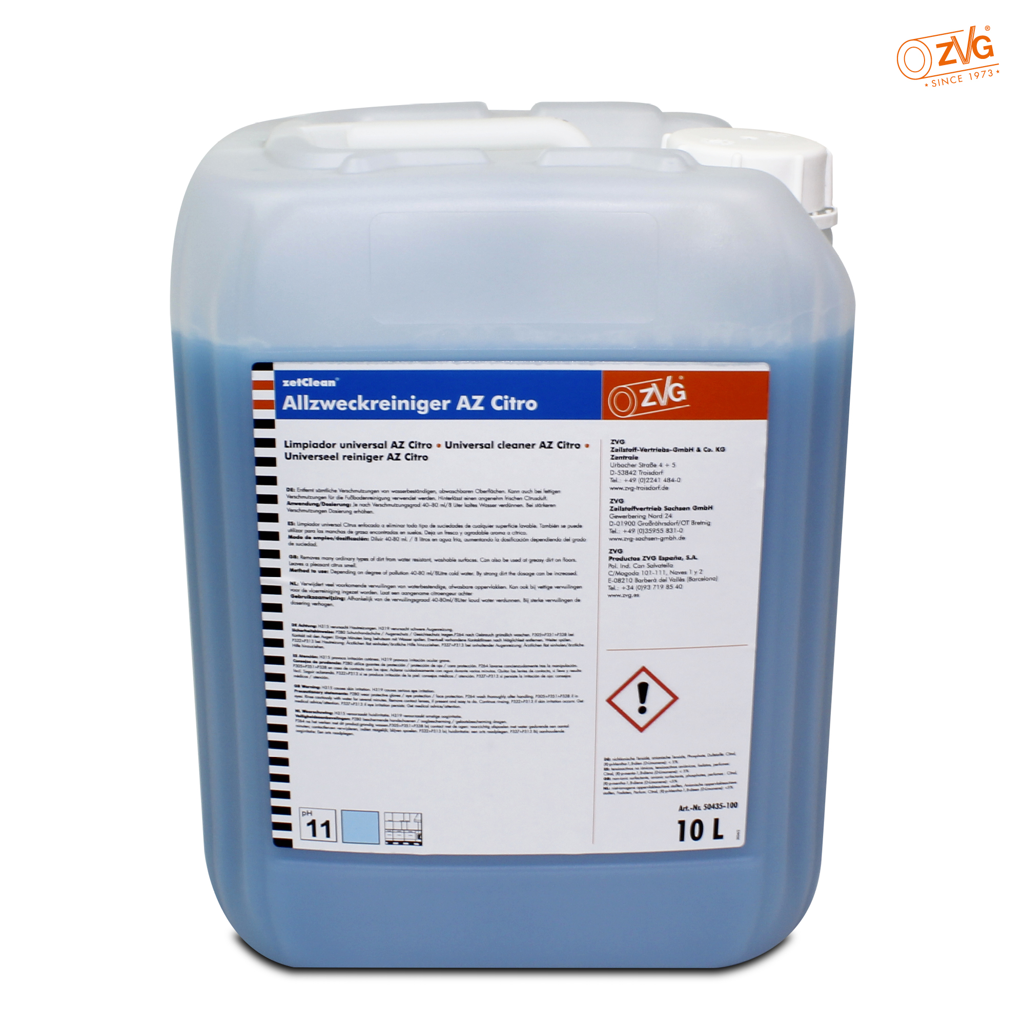 Allzweckreiniger AZ citro 10 Liter Allzweckreiniger AZ citro 10 Liter