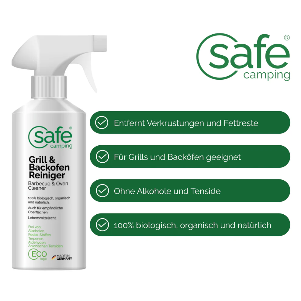 SAFE CAMPING Grill- & Backofen-Reiniger 500ml