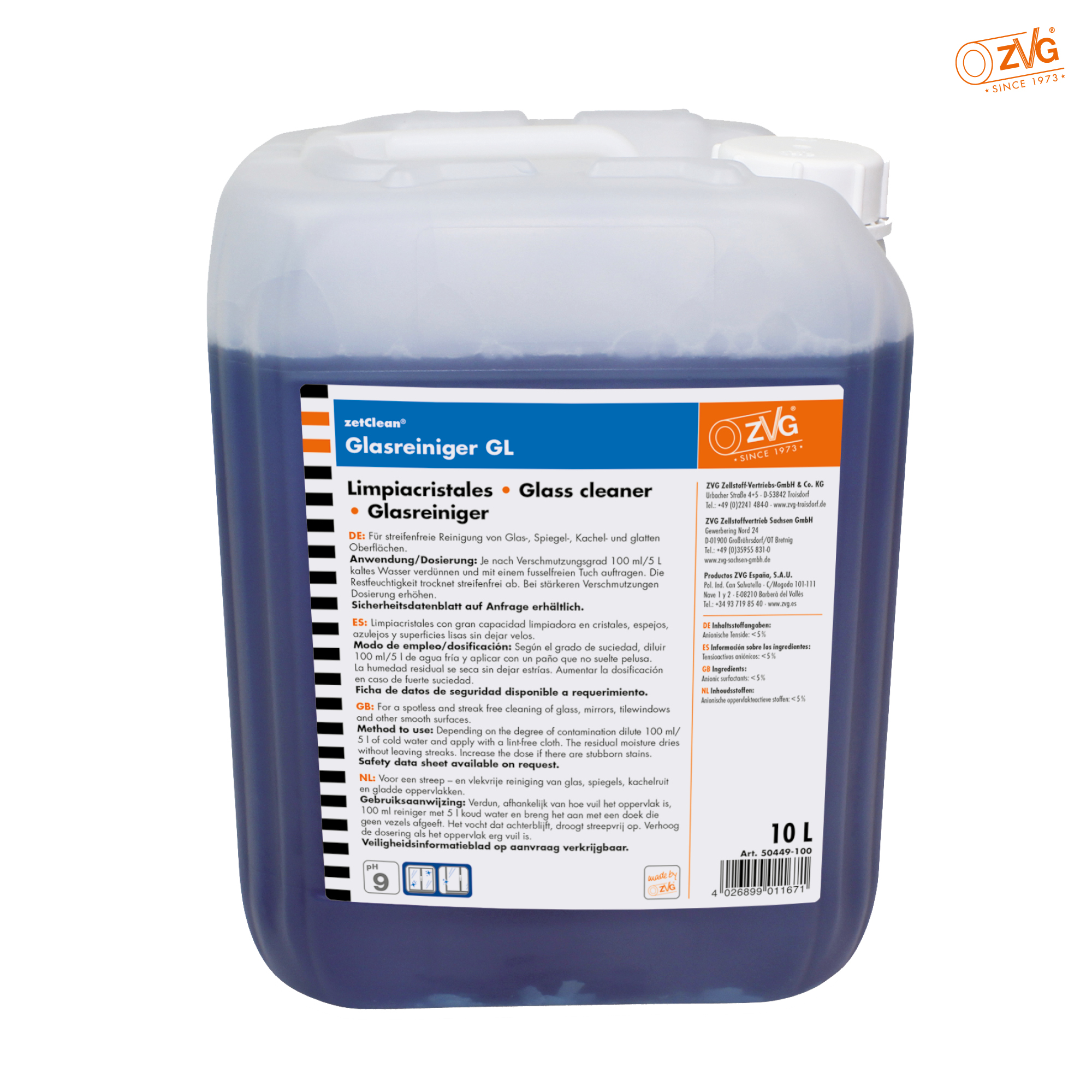Glasreinger 10 Liter