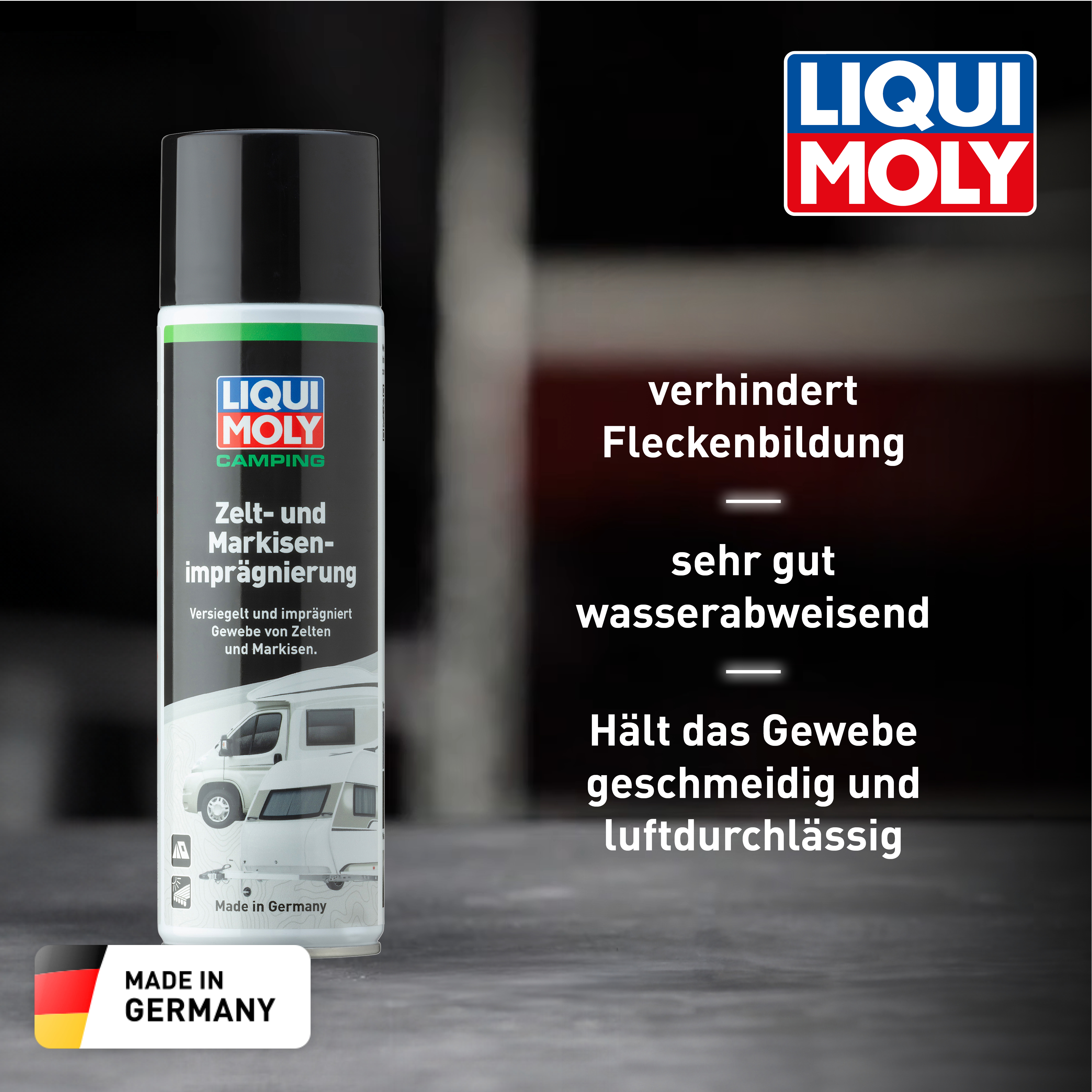 Liqui Moly Camping Zelt- und Marki­sen­im­prä­gnie­rung 500ml