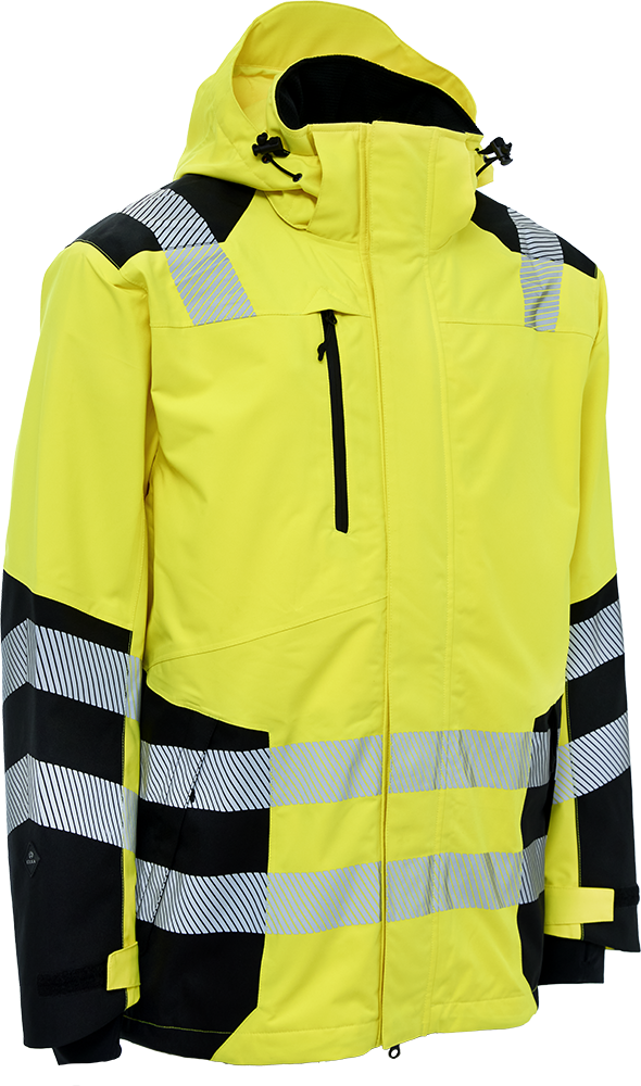 ELKA Warnschutz Stretch Regenjacke Visible Xtreme